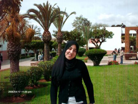me and the nature in my unversity